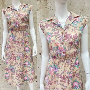 Vintage 70’s/80’s Floral Cottagecore Boho Dress, Small